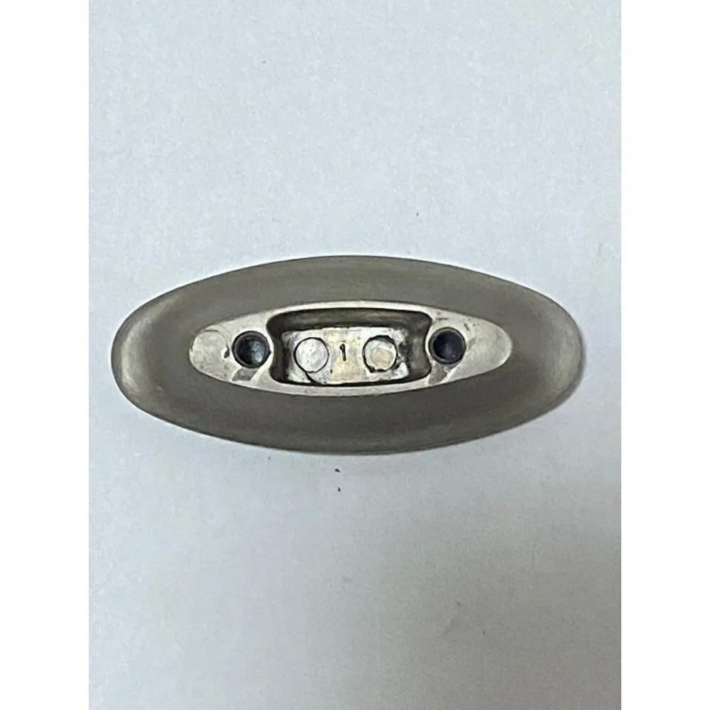 Oval Drawer Door Pull Cabinet Knob Stainless Steel Modern